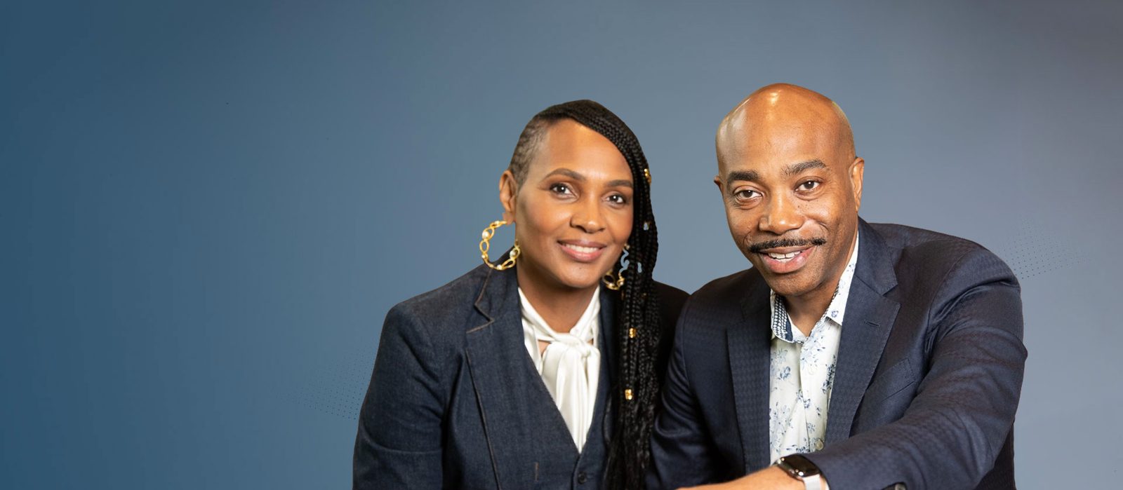 Dr. Bartholomew Orr and his wife, Valarie